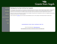 Tablet Screenshot of granitestateangels.com